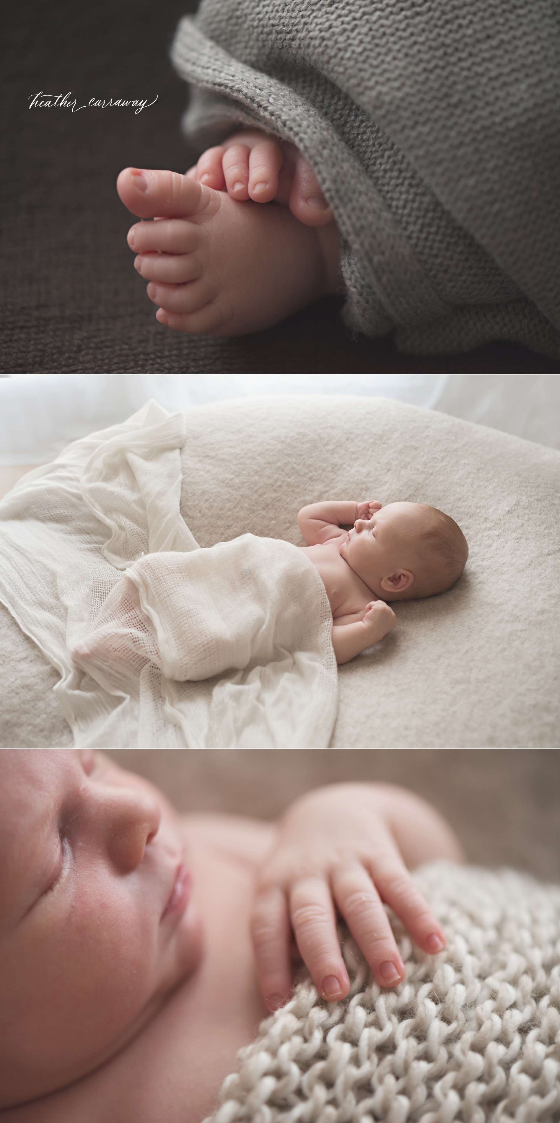 atlanta natural newborn photographer, newborn baby photos, neutral newborn props, organic newborn portraits