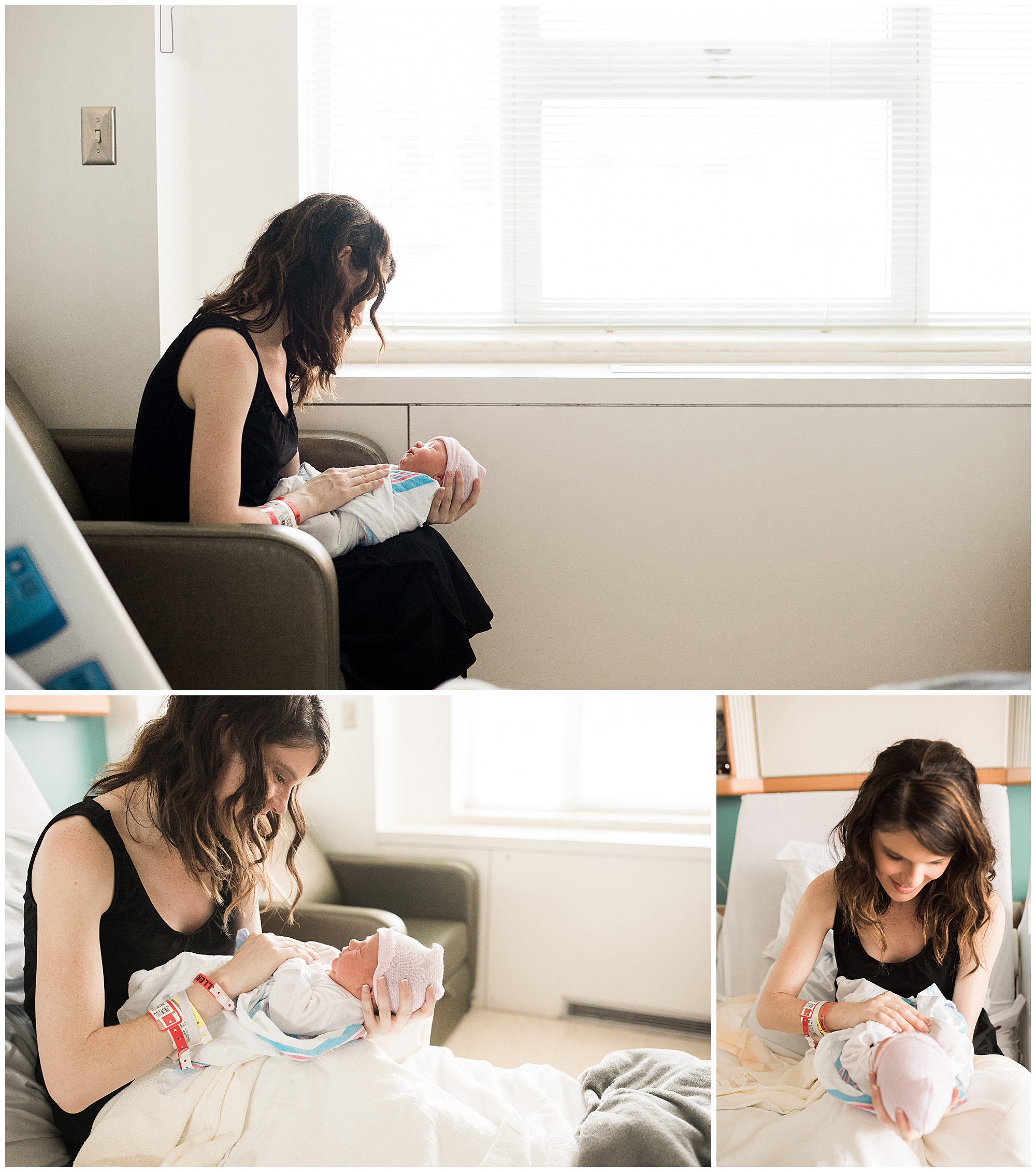 Must Have Pictures of Your Newborn in the Hospital, Mom with Baby